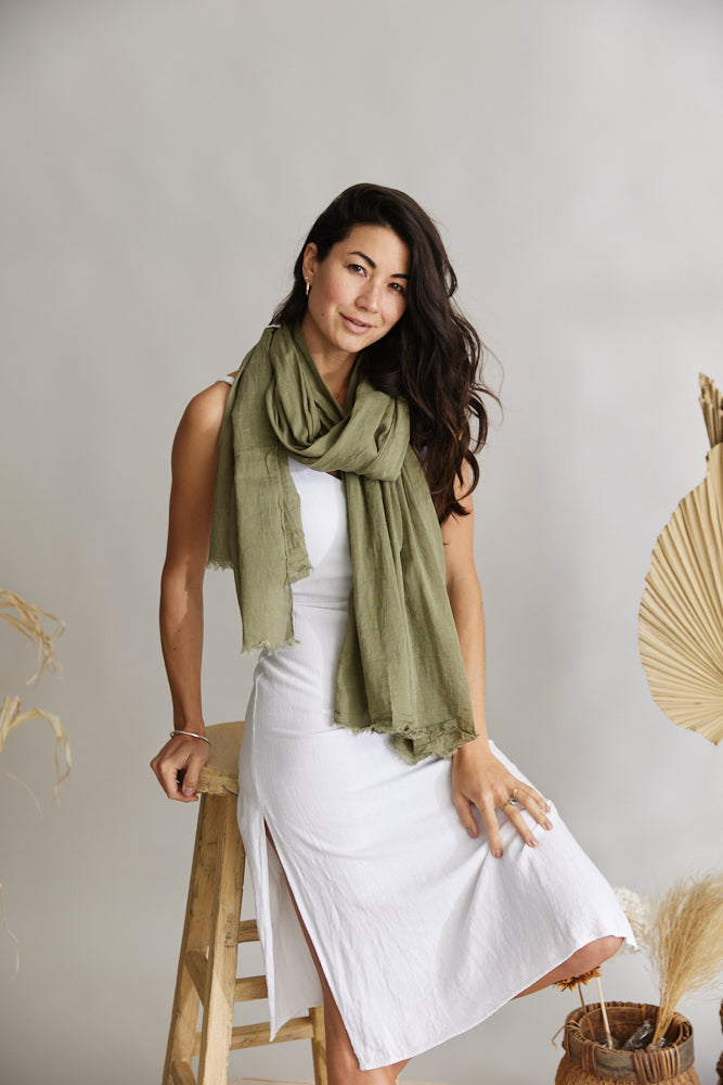 Style Your Summer: Nakoa the Label's Cotton Scarves as the Perfect Sarongs