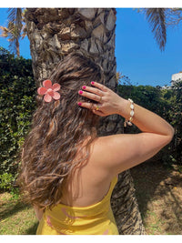 Claw Clip - Flower - Blush