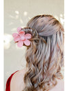 Claw Clip - Flower - Blush