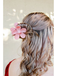 Claw Clip - Flower - Blush