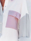 Maui Colour Block Shirt - Grey - S,M,L,XL,2XL