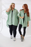 Noosa Shirt - Sage Green