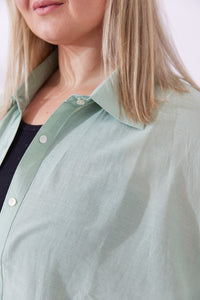 Noosa Shirt - Sage Green