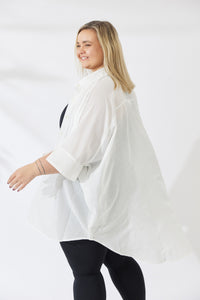 Noosa Shirt - White - S/M - L/XL