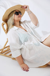 Noosa Shirt - White - S/M - L/XL