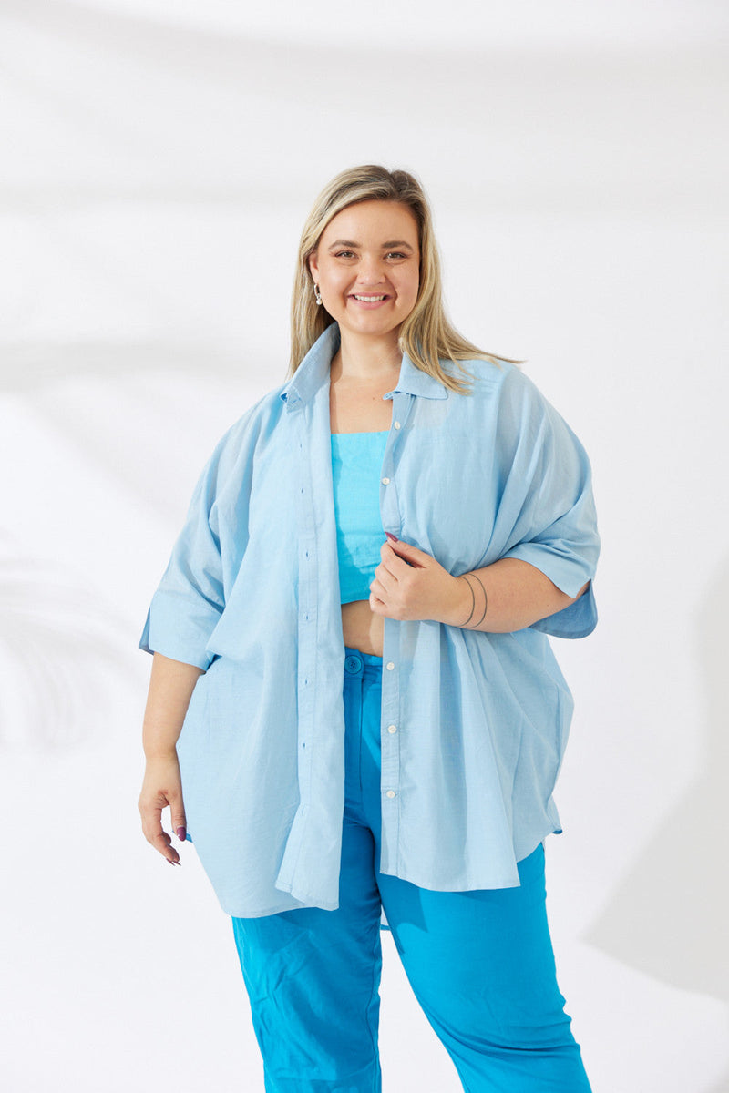 Noosa Shirt - Light Blue