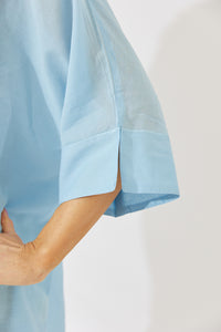 Noosa Shirt - Light Blue - S/M - L/XL