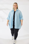 Noosa Shirt - Light Blue - S/M - L/XL