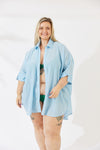 Noosa Shirt - Light Blue - S/M - L/XL