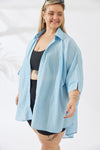 Noosa Shirt - Light Blue - S/M - L/XL