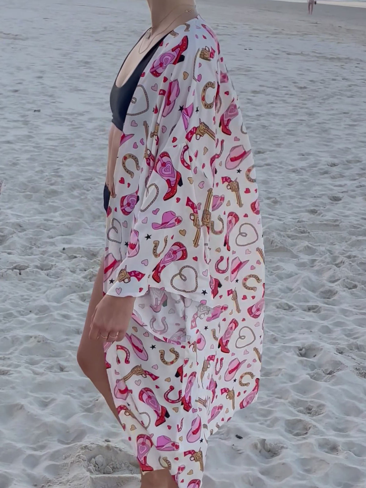 Ayla Maxi Kimono - Rodeo Romance - Pack