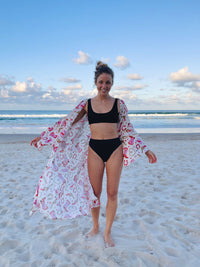 Ayla Maxi Kimono - Rodeo Romance