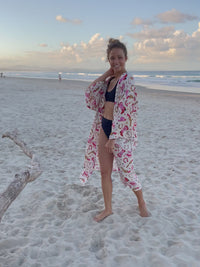 Ayla Maxi Kimono - Rodeo Romance