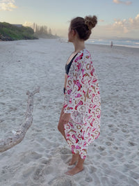 Ayla Maxi Kimono - Rodeo Romance