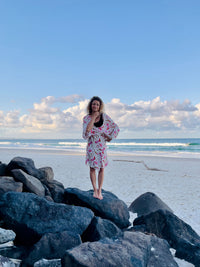 Ayla Maxi Kimono - Rodeo Romance