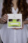 Claw Clip -- Jumbo Elongated Rectangle - Lime