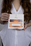 Claw Clip -- Jumbo Elongated Rectangle - Peach