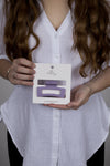 Claw Clip -- Elongated Rectangle - Lilac