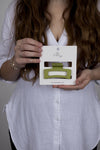 Claw Clip -- Elongated Rectangle - Pistachio