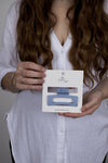 Claw Clip -- Elongated Rectangle - Cornflower Blue
