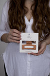 Claw Clip -- Elongated Rectangle - Marmalade