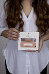 Claw Clip -- Medium Elongated Rectangle - Peach