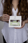 Claw Clip -- Medium Elongated Rectangle - Lime