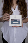 Claw Clip -- Medium Elongated Rectangle - Blue