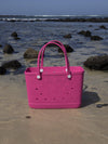 Aloha Vegan Tote Bag - Bubblegum Pink - Large