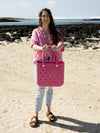 Aloha Vegan Tote Bag - Bubblegum Pink - Medium