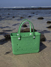 Aloha Vegan Tote Bag - Green - Large