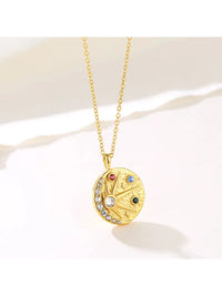 Waterproof 18K Gold Plated Stainless Steel Necklace - North Star