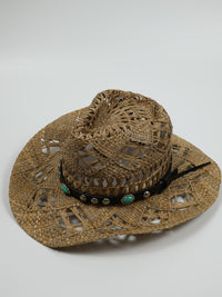Western Luxe Cowboy Hat - Sea Grass - San Antonio - Natural