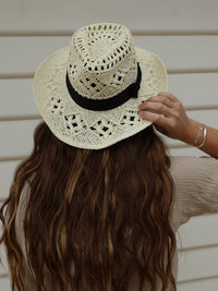 Cut Out Cowboy Hat - Aruba - Ivory