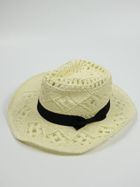 Cut Out Cowboy Hat - Aruba - Ivory
