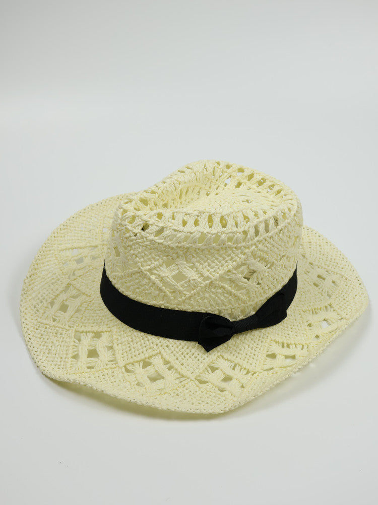 Cut Out Cowboy Hat - Aruba - Ivory
