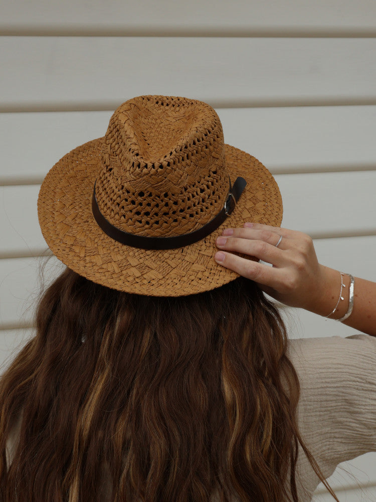 Fedora Sun Hat - Toulouse - Natural