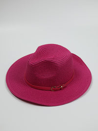 Fedora Sun Hat - Cannes - Bubblegum Pink