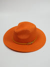 Fedora Sun Hat - Cannes - Orange