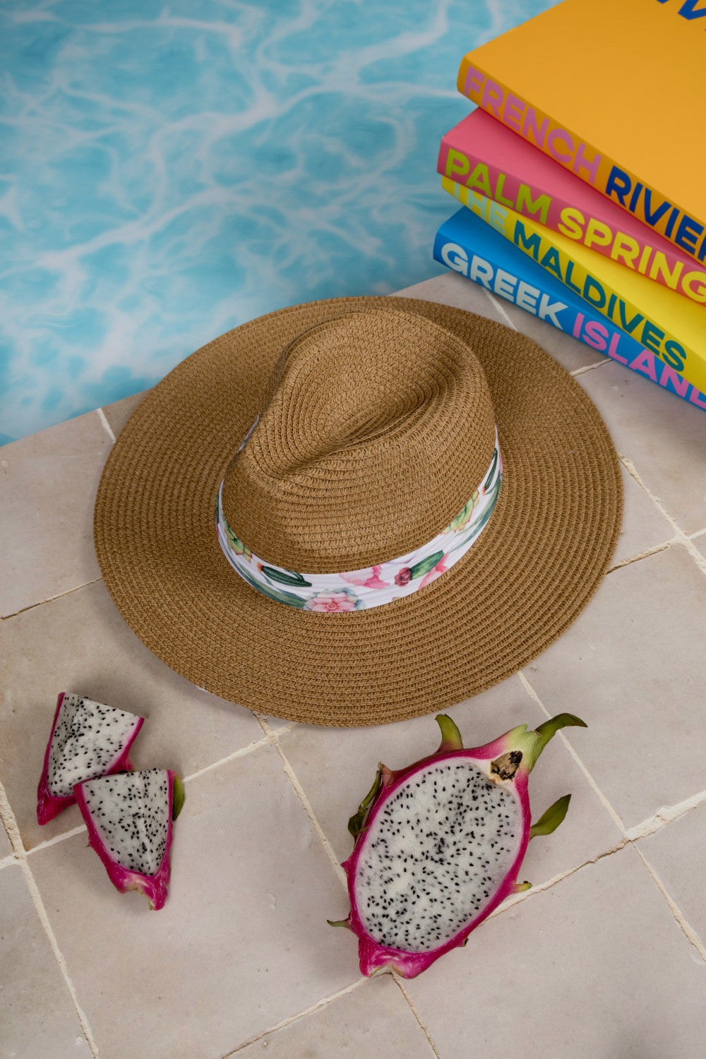 Fedora Sun Hat - Saint Tropez - Cactus Plants