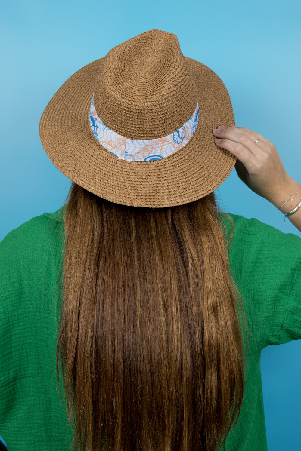 Fedora Sun Hat - Saint Tropez - Sea Shells