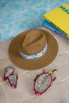 Fedora Sun Hat - Saint Tropez - Turtles + Sea Shells