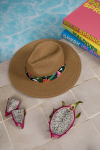 Fedora Sun Hat - Saint Tropez - Tropicana