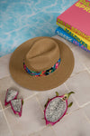 Fedora Sun Hat - Saint Tropez - Tropicana