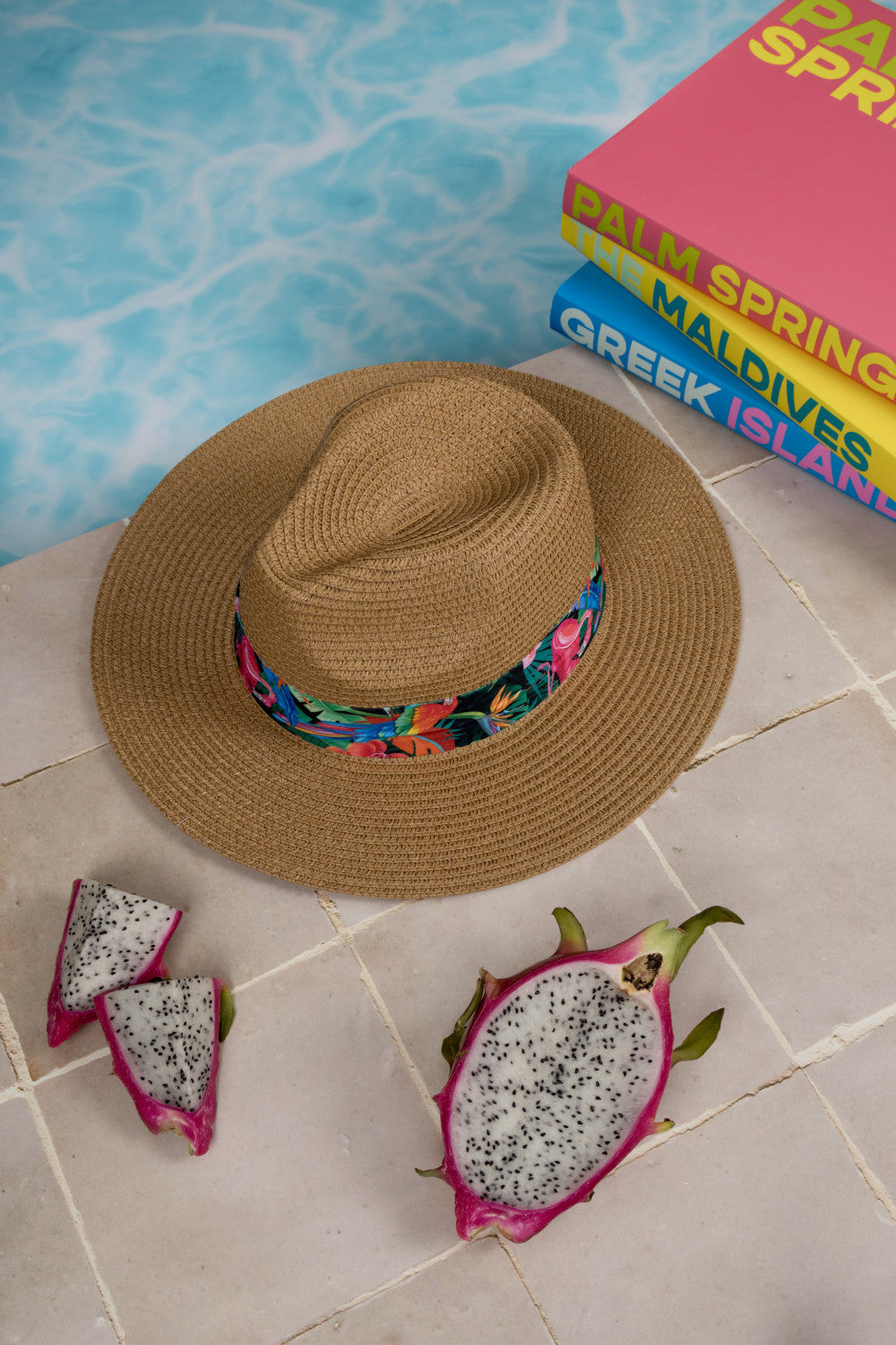 Fedora Sun Hat - Saint Tropez - Tropicana