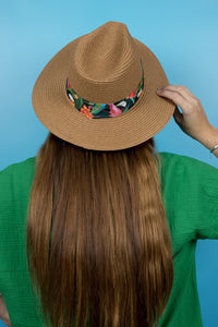 Fedora Sun Hat - Saint Tropez - Tropicana