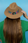 Fedora Sun Hat - Saint Tropez - Tropicana