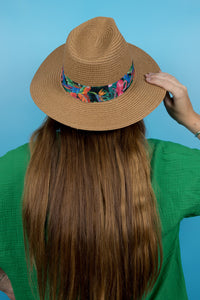 Fedora Sun Hat - Saint Tropez - Tropicana