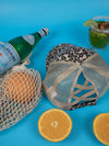 Vintage Washed Cap - 100% Cotton - Byron Bay - Ponytail Cap - Leopard