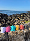 Vintage Washed Cap - 100% Cotton - Byron Bay - Flower - Lagoon